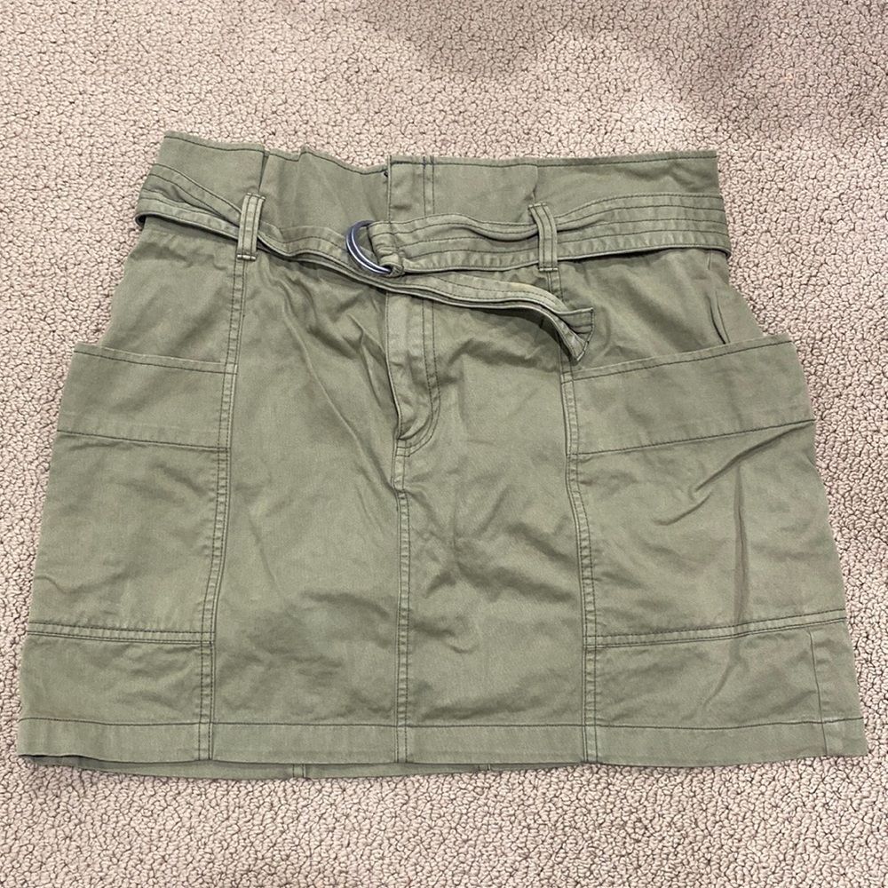 Wild Fable Green Denim Skirt